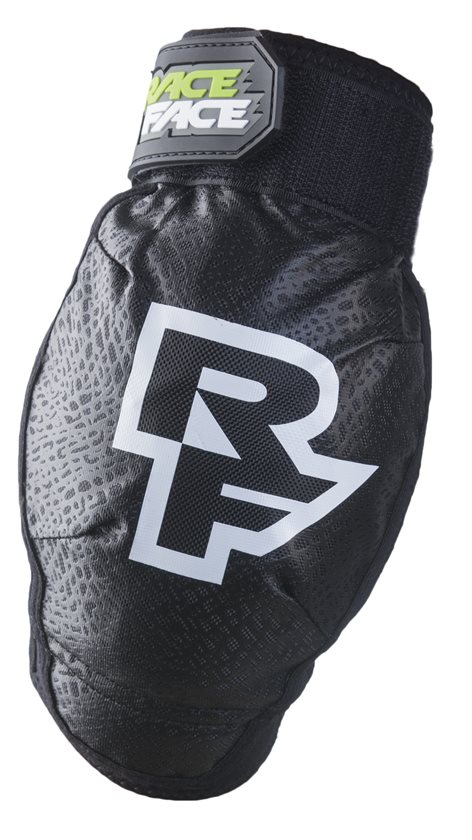 Stealth - XL $62 Retail RaceFace Indy Elbow Guard Elbow Pad